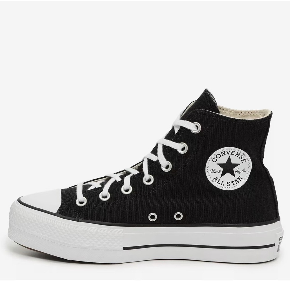 High Top Converse Black